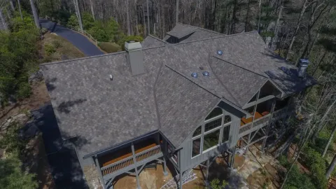 Dimensional Shingles — Multi-Level — Asphalt project by Highlander Building Services in Franklin, NC