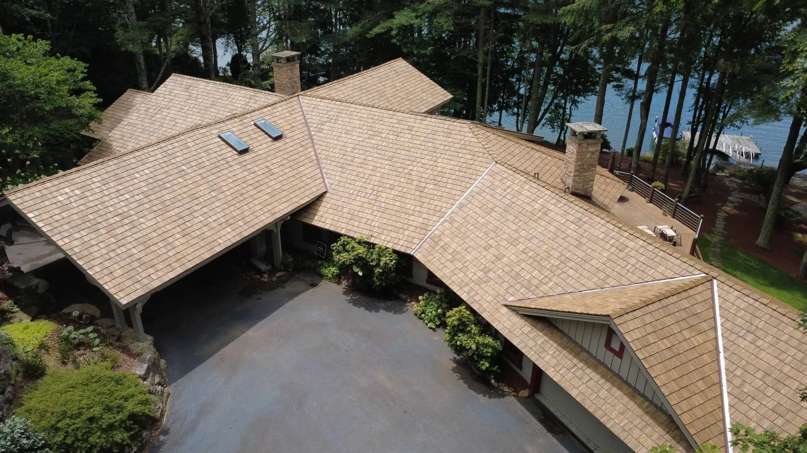 Brava Synthetic Shake: Lake Glenville Re-Roof