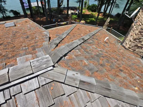 Brava Synthetic Shake: Lake Glenville Re-Roof — view 2
