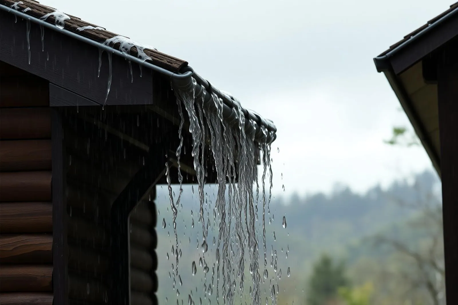 How Heavy Rain Impacts Roofs and Gutters in Western NC