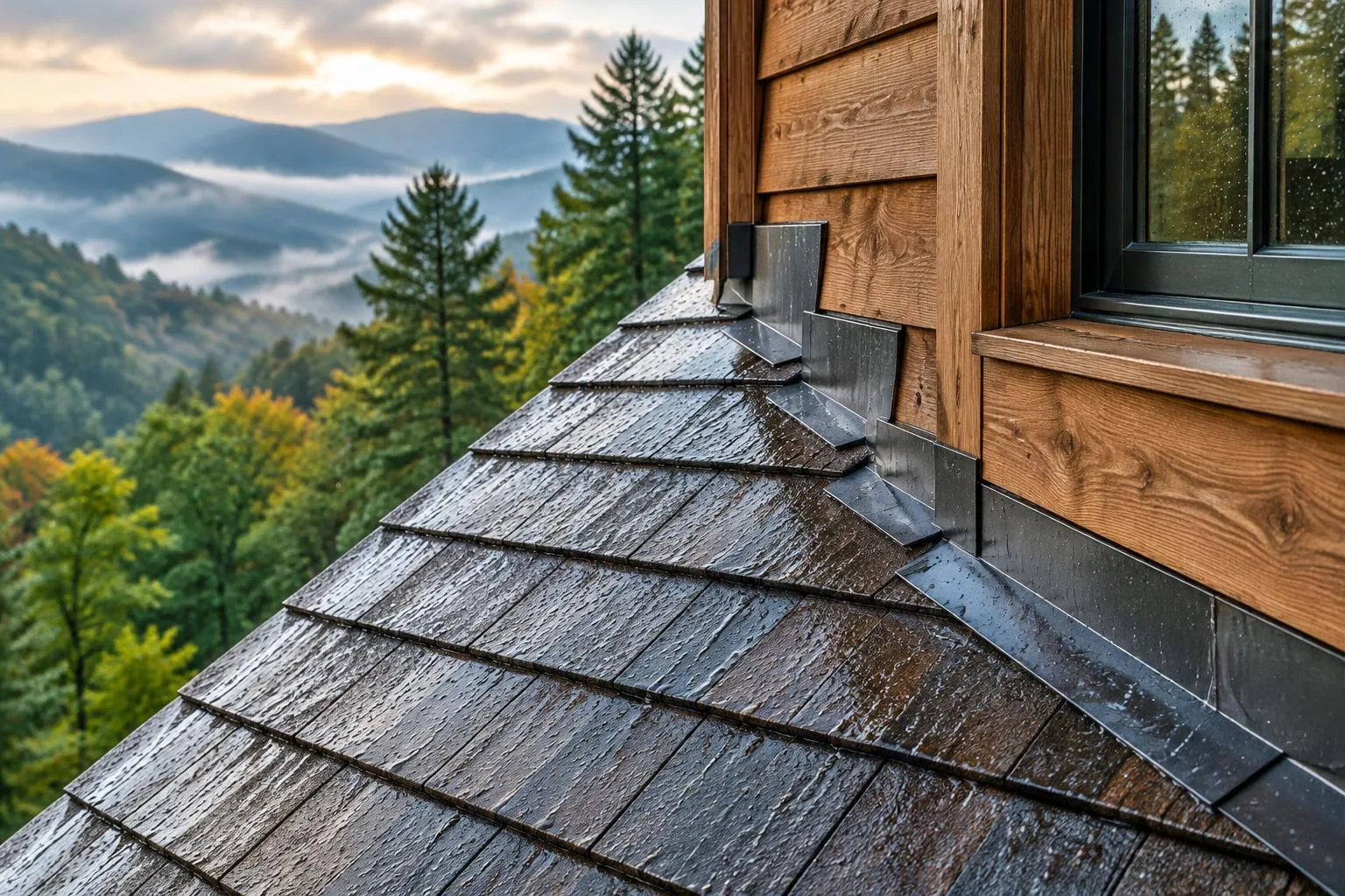 Common Roof Leak Locations in Highlands Mountain Homes