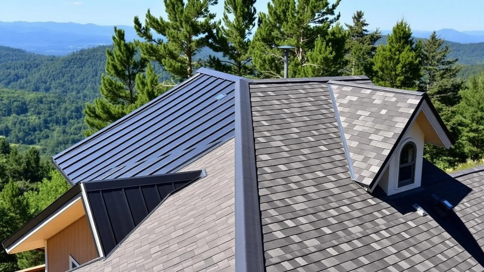 Metal Roofing vs. Shingles for Highlands Mountain Homes