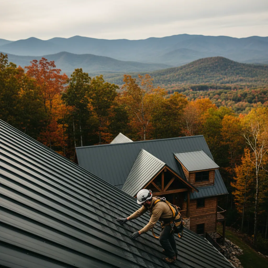 Roof Maintenance for WNC Vacation Rental Properties