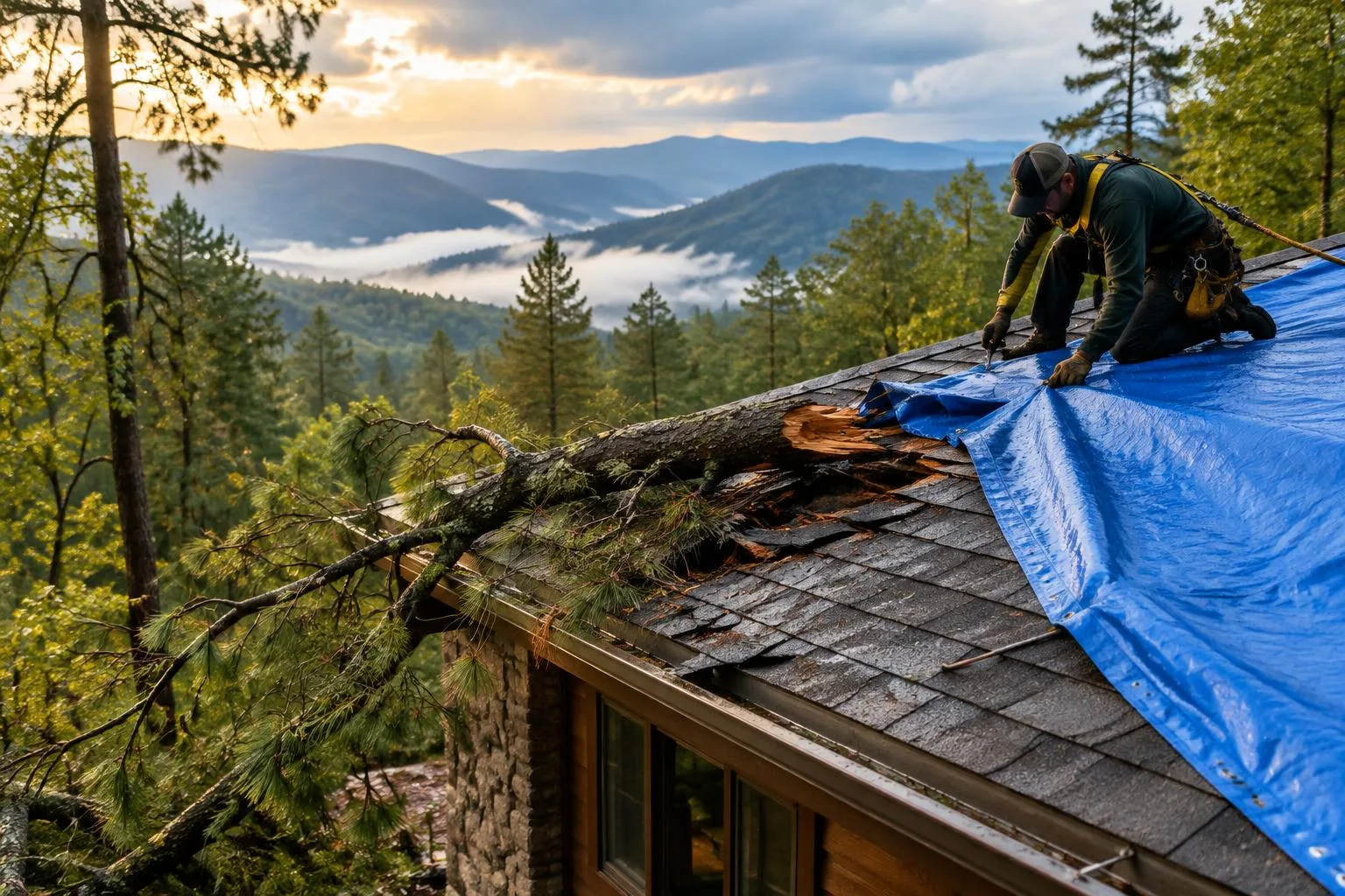 Emergency Roof Repair vs. Scheduled Roof Repair: What Western NC Homeowners Should Know