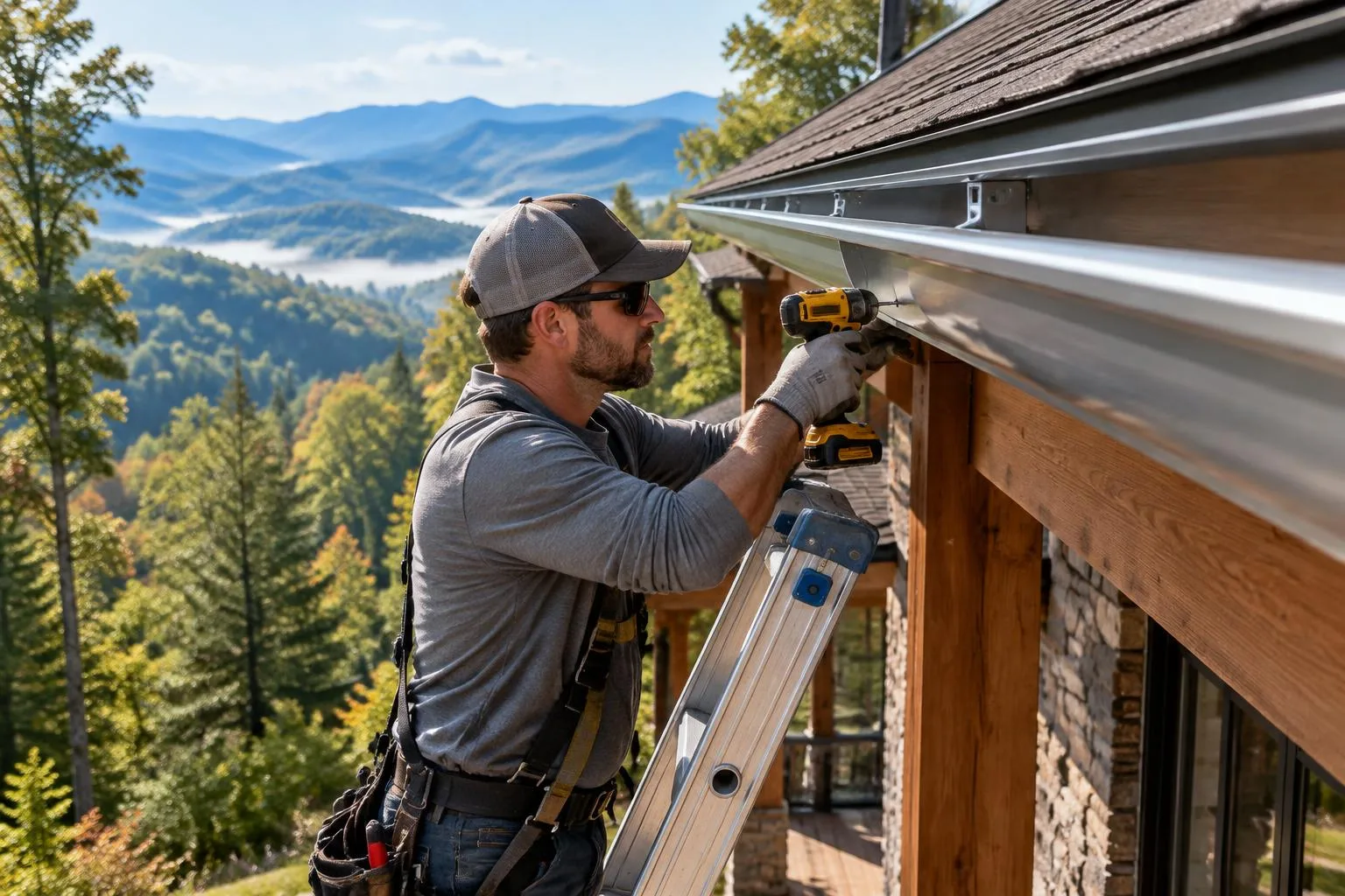 Gutter Installation in Franklin, NC: Why Water Management Matters