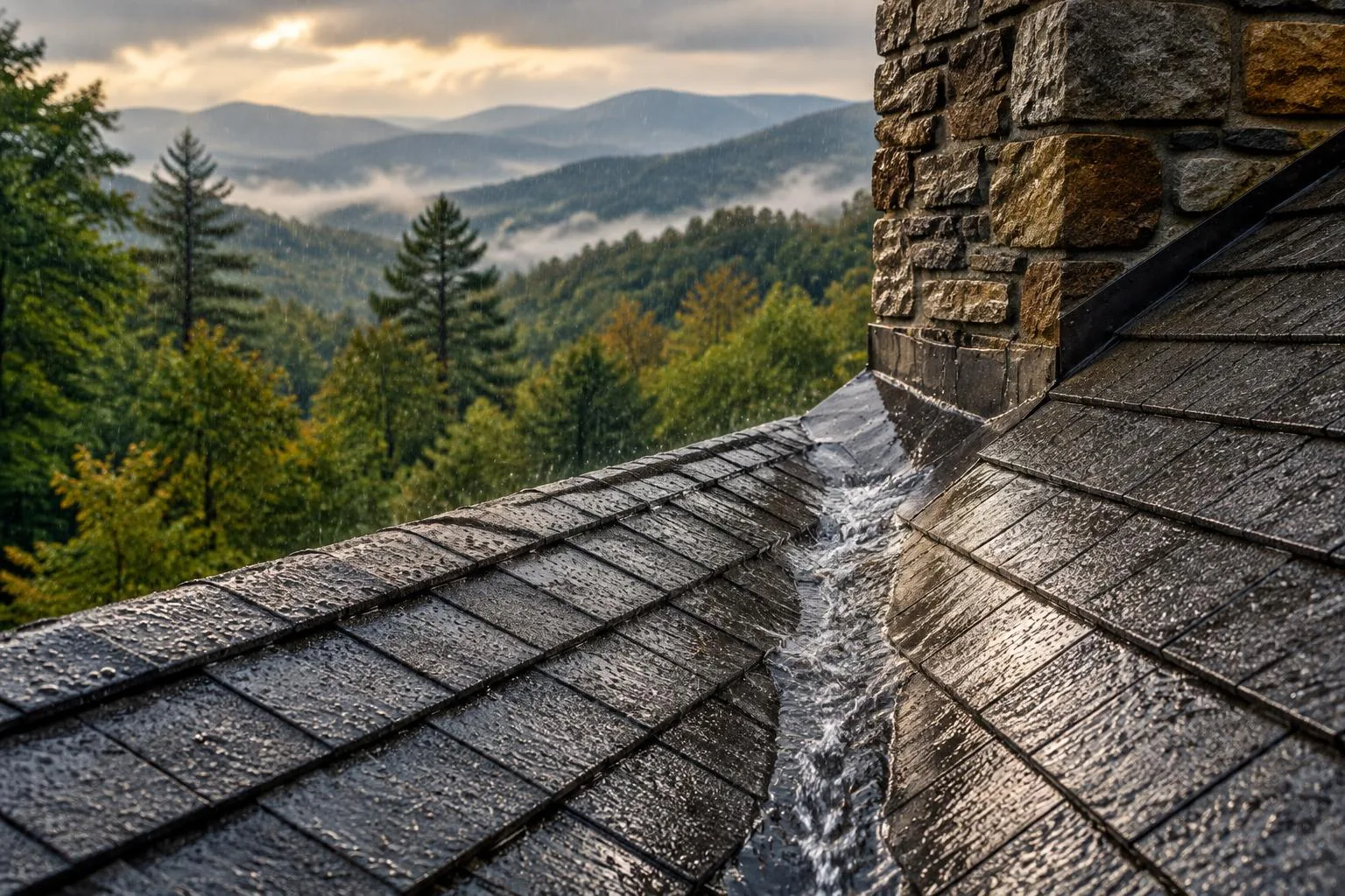 What Causes Roof Leaks in Cashiers Mountain Homes?