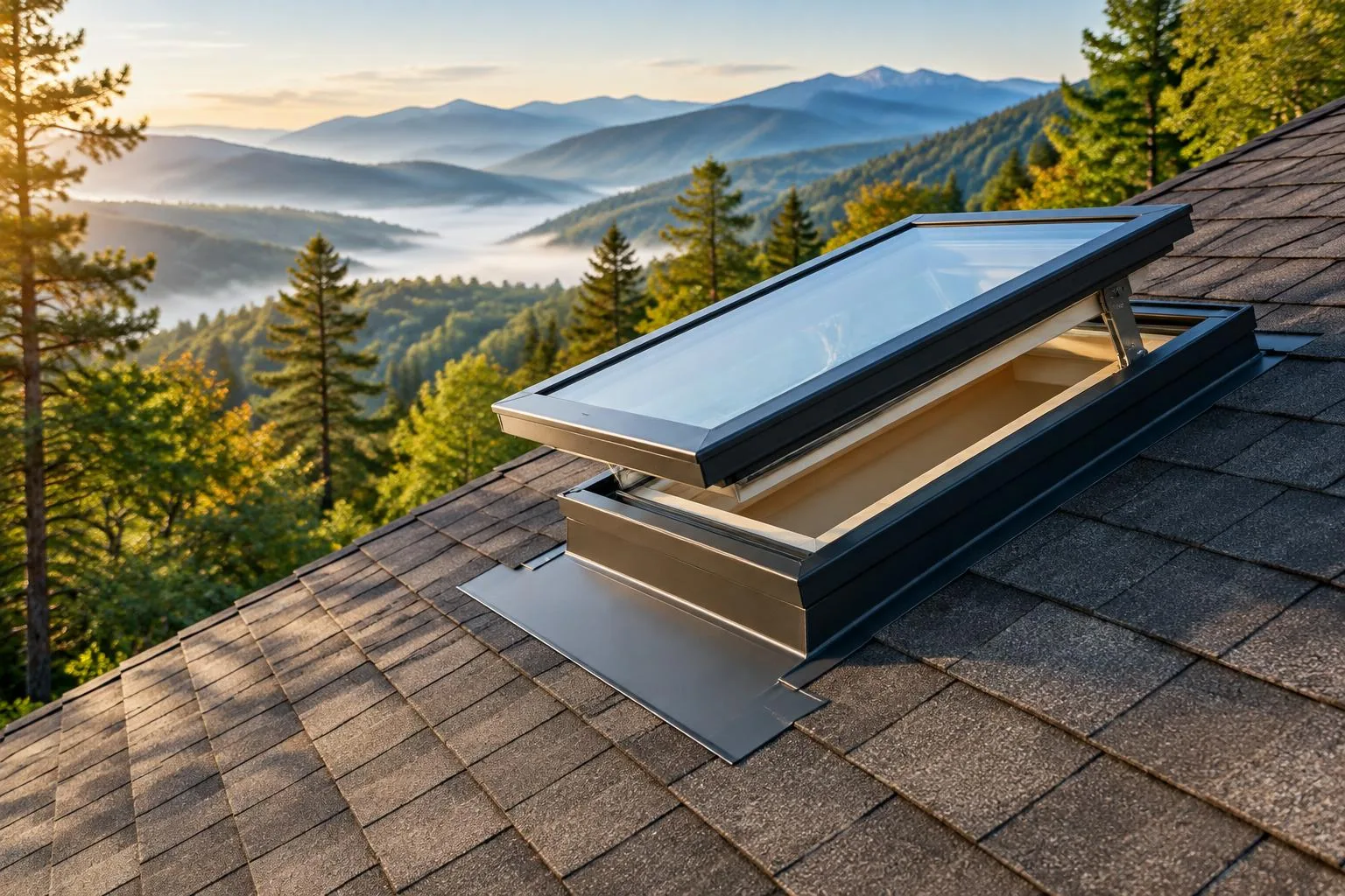 Velux Skylights for Mountain Homes: Light, Ventilation, and Planning