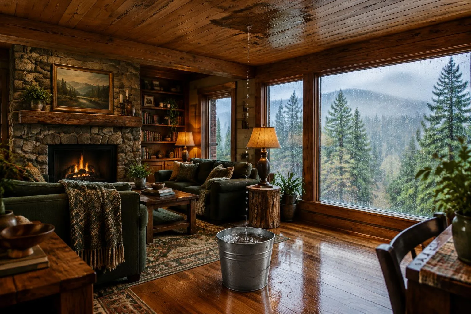What to Do When Water Is Coming Through Your Ceiling in Western NC