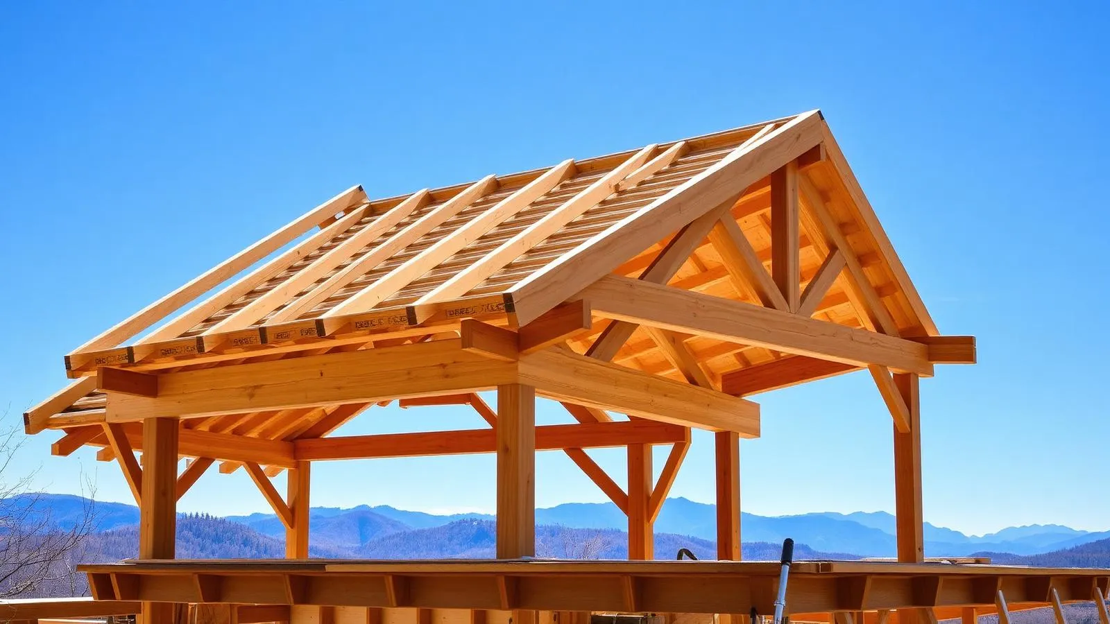 Home addition project in Western North Carolina